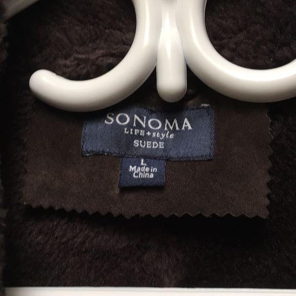 Brown Suede Coat - Picture 2 of 5